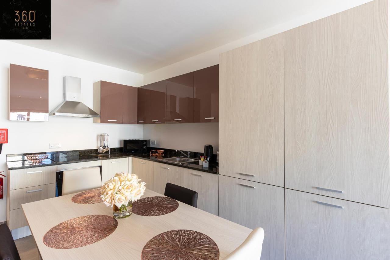 High-End Central Apt With Comfy Bed & Super Wifi By 360 Estates San Ġwann Extérieur photo