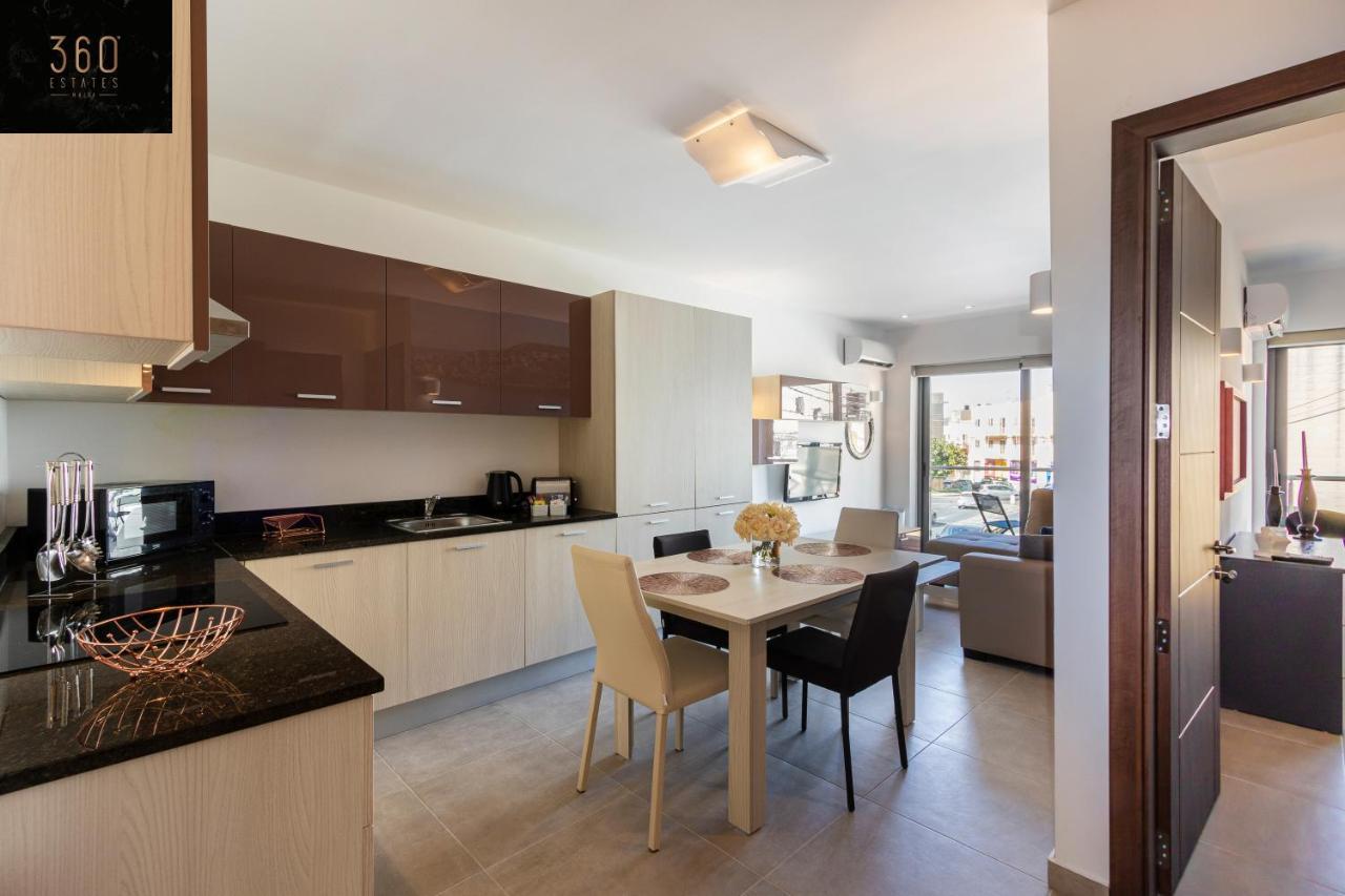 High-End Central Apt With Comfy Bed & Super Wifi By 360 Estates San Ġwann Extérieur photo