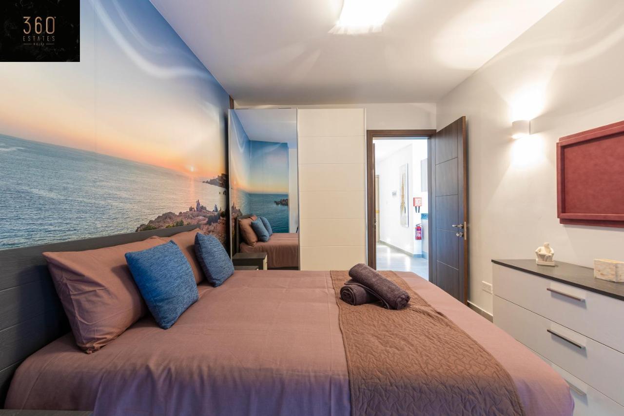 High-End Central Apt With Comfy Bed & Super Wifi By 360 Estates San Ġwann Extérieur photo